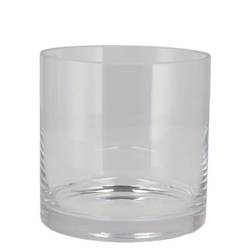 Glas Zylinder Coldcut schwer D15cm H15cm
