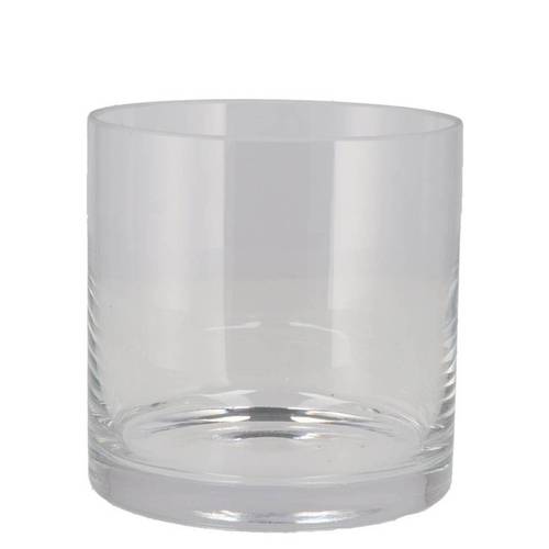 Glas Zylinder Coldcut schwer D15cm H15cm
