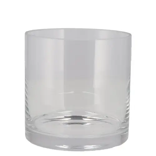 Glas Zylinder Coldcut schwer D15cm H15cm