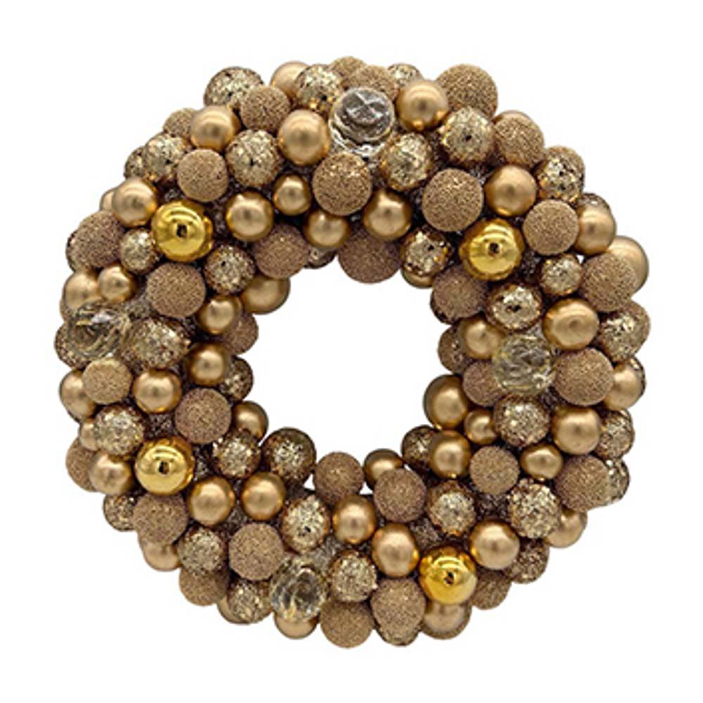 Wreath Ball gold D25cm