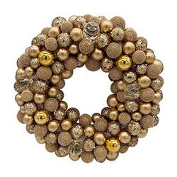 Wreath Ball gold D25cm