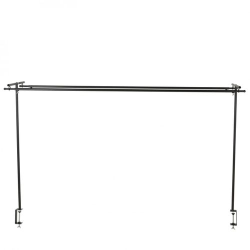 Homedeco Tischklemme schwarz 140/250X98cm