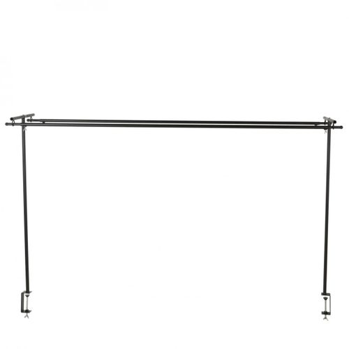 Homedeco Tischklemme schwarz 140/250X98cm