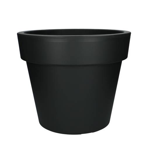 Kunststoff Übertopf schwarz D40cm H32cm