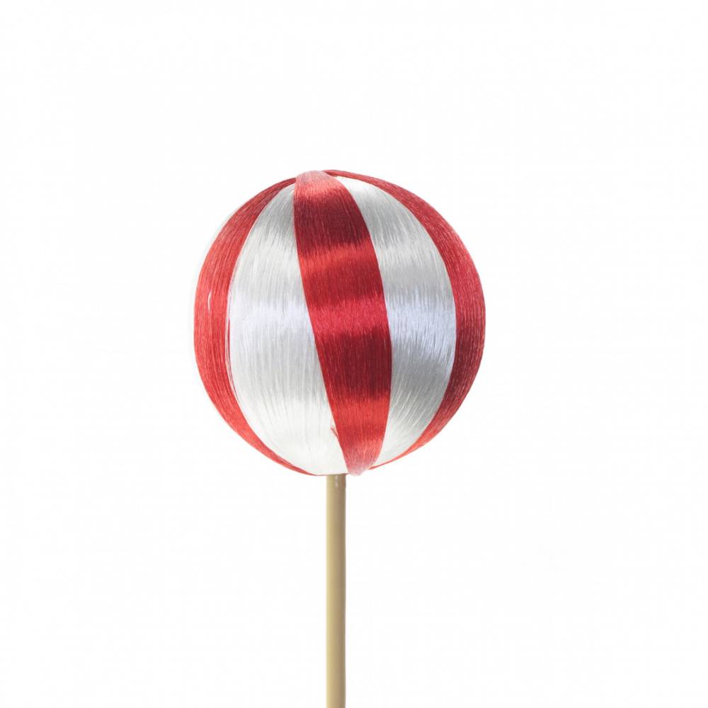 Kugel auf Stab Grace rot L50cm 06cm