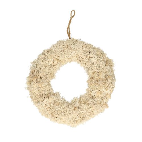 Kranz Rentiermoos creme D30cm