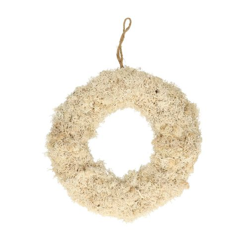 Kranz Rentiermoos creme D30cm