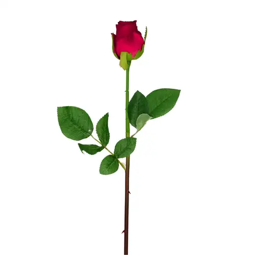 Seiden Rose rot L46cm