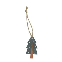 Hänger Baum grün 5.5cm x24