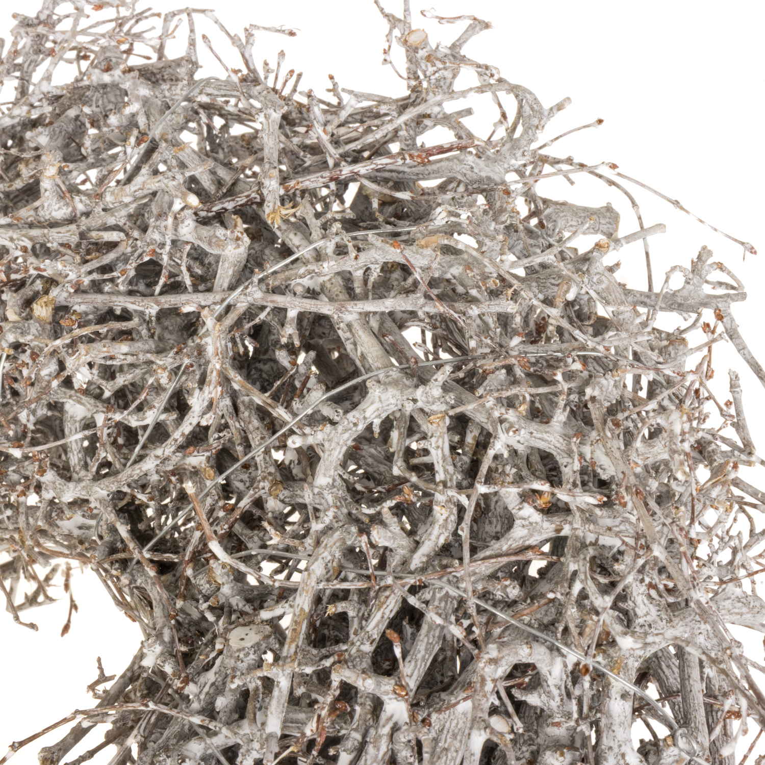 Kranz Bonsai Wild D30cm weiss