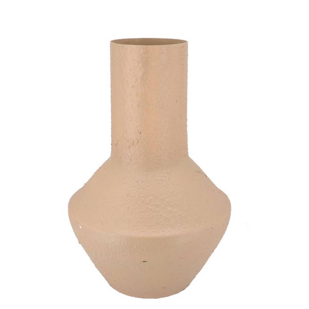 Eisen Vase Fiore  Neck Textured rosa 31x31x46cm