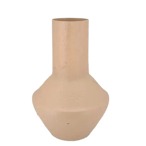 Eisen Vase Fiore  Neck Textured rosa 31x31x46cm
