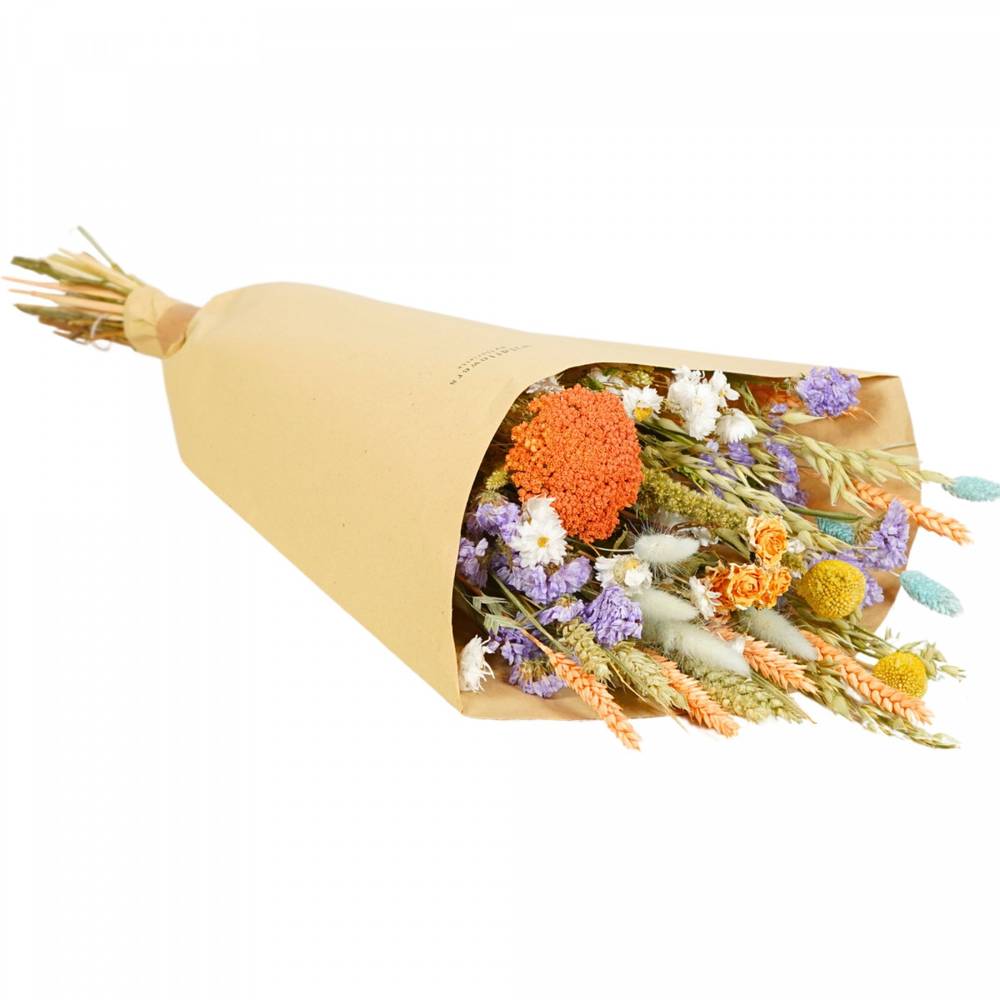 Trockenblumen Strauss Field pastel L60cm
