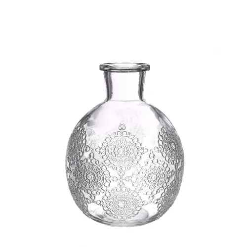 Glas Flasche Bologna D03/13cm H17cm