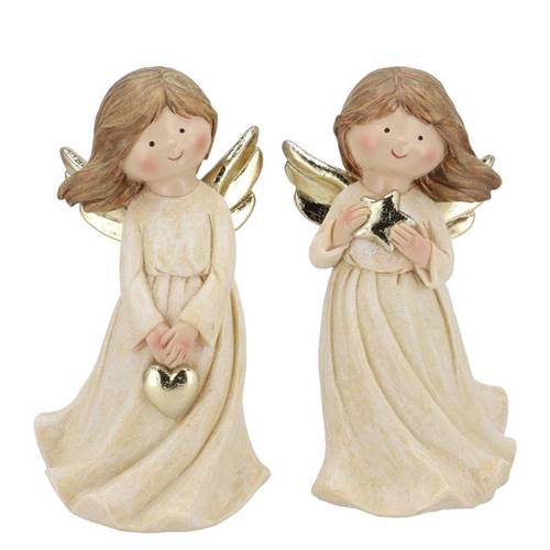 Engelchen creme 09x08x18cm