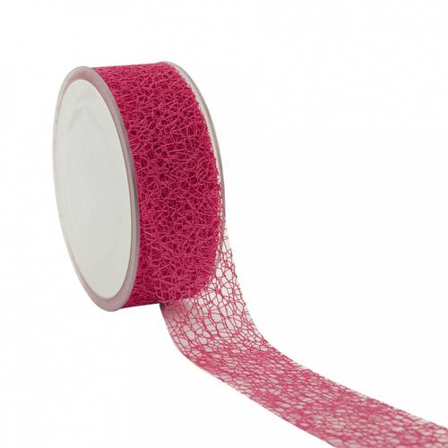 Band Bienenwabe rosa 38mm 20m