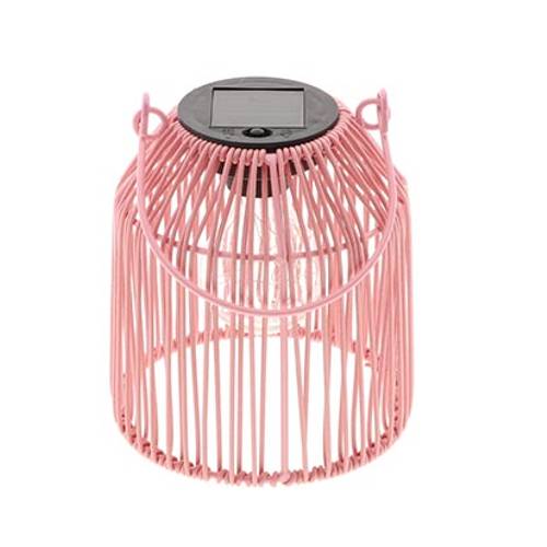 Solar Laterne Rayne rosa D14cm H15cm