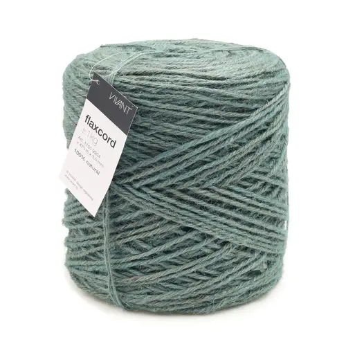 Flachsseil türkis 3.5mm 1kg