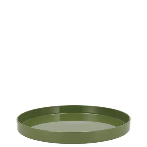 Melamine Teller grün 22x22x02cm