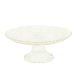 Glas Kuchenplatte Julia D18cm H07cm