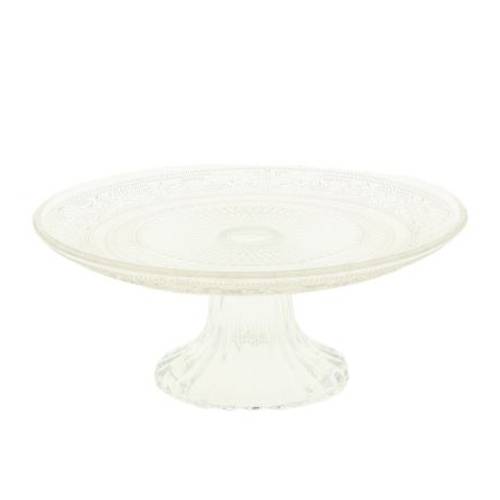 Glas Kuchenplatte Julia D18cm H07cm