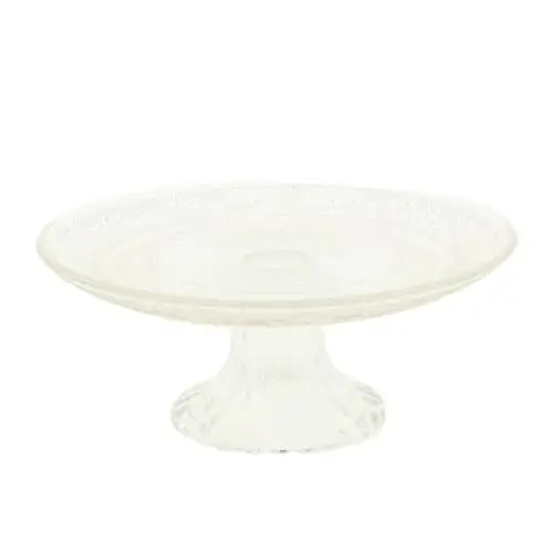 Glas Kuchenplatte Julia D18cm H07cm