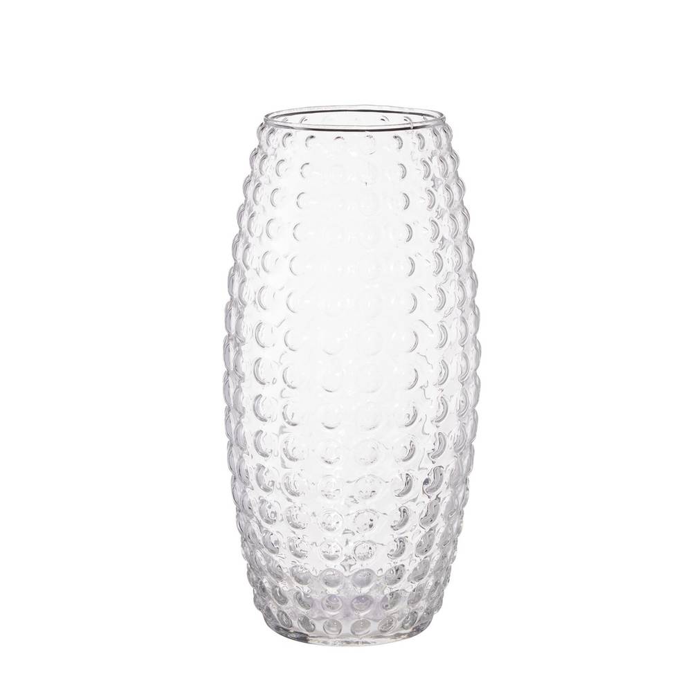 Glas Vase Bubbles D15cm H30cm
