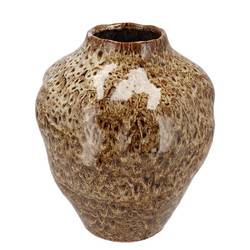 Keramik Vase Dana Bubble braun 30x30x35cm