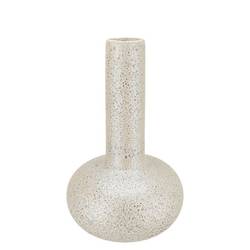 Keramik Vase Dana Long Pearl weiss 24x24x39cm