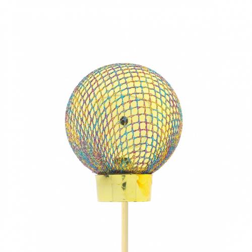 Kugel auf Stab Franklin gold L50cm 06cm