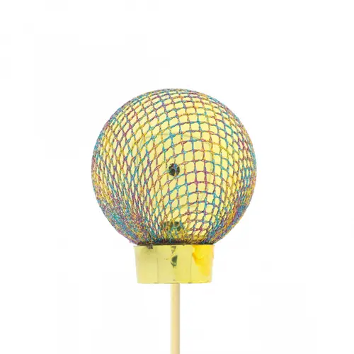 Kugel auf Stab Franklin gold L50cm 06cm