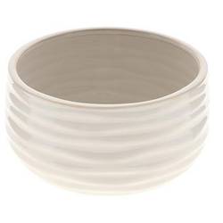 Keramik Schale Benny crem D23cm H10cm