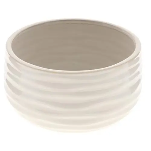 Keramik Schale Benny crem D23cm H10cm