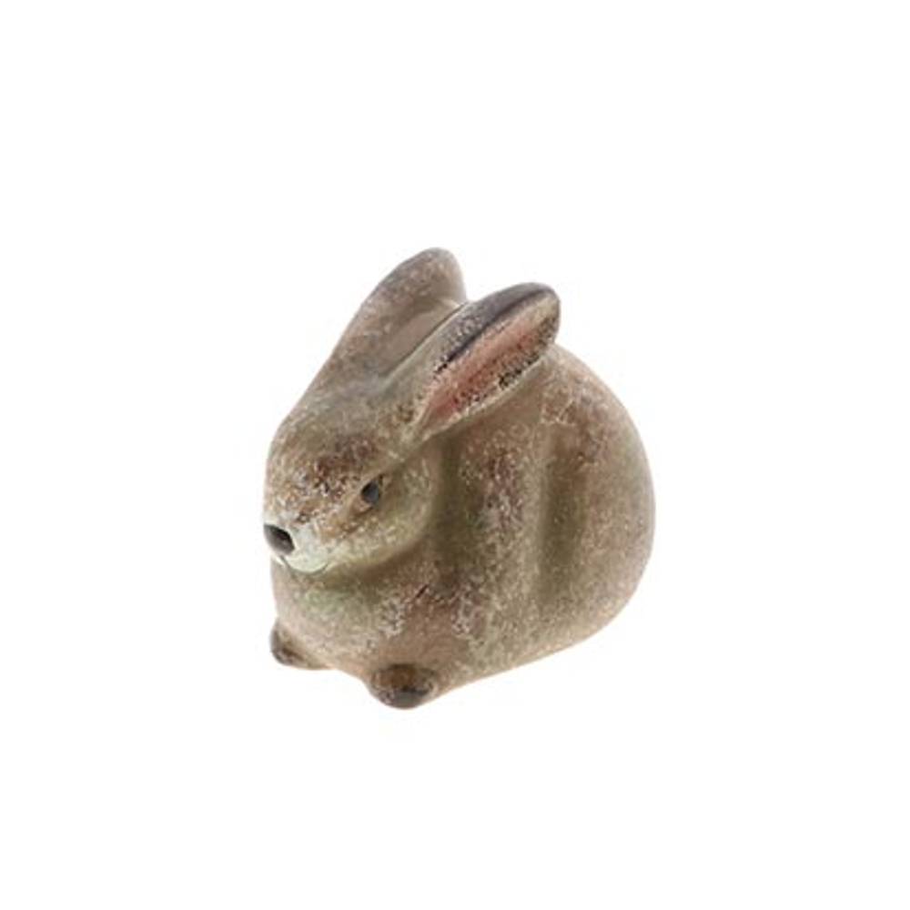 Osterhase braun D07cm H06cm
