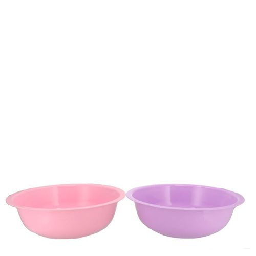 Zink Schale lila/rosa 22x7cm