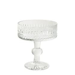 Glas Teelicht Lova D10.5cm H12cm