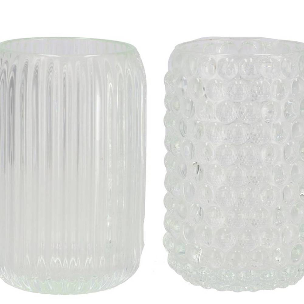 Glas Vase Roman D09cm H13cm