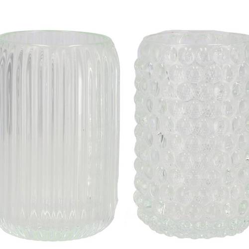 Glas Vase Roman D09cm H13cm