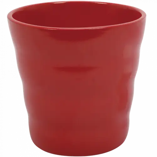 Keramik Übertopf Orchidee Dawn rot D13cm H13cm
