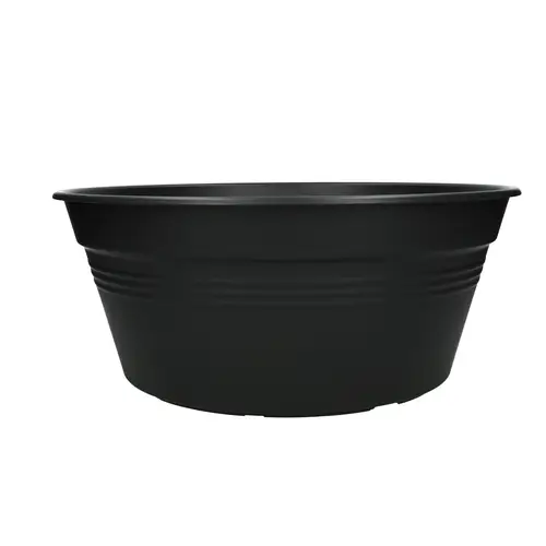 Kunststoff Schale schwarz 38x16.5cm