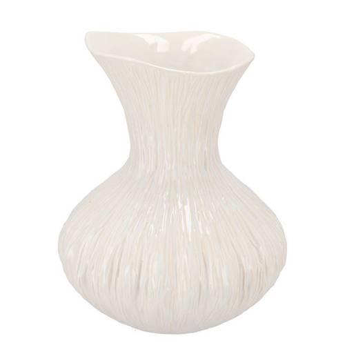 Keramik Vase Mirre weiss 23x23x30cm