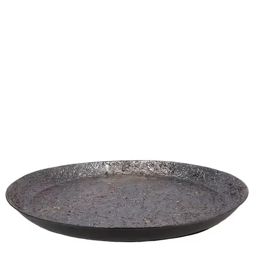 Teller Noah schwarz 40x05cm