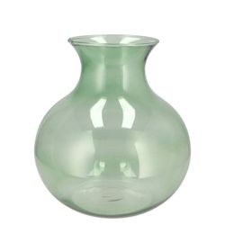 Glas Vase Mira Cone Neck grün D20x20x21cm
