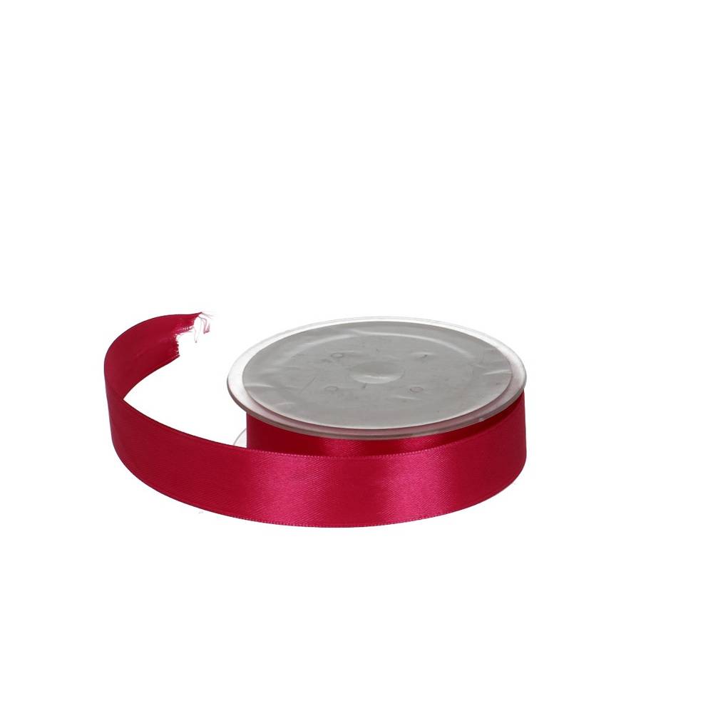 Band Satin fuchsia 25mm 25m