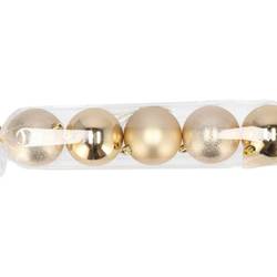 Kugel Unzerbrechlich gold D08cm x5