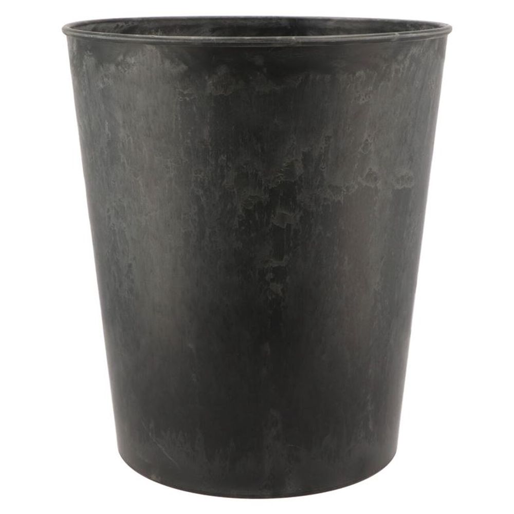 Melamine Übertopf grau 30x24x35cm