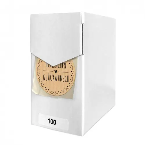 Label Glückwunsch 40mm 100st