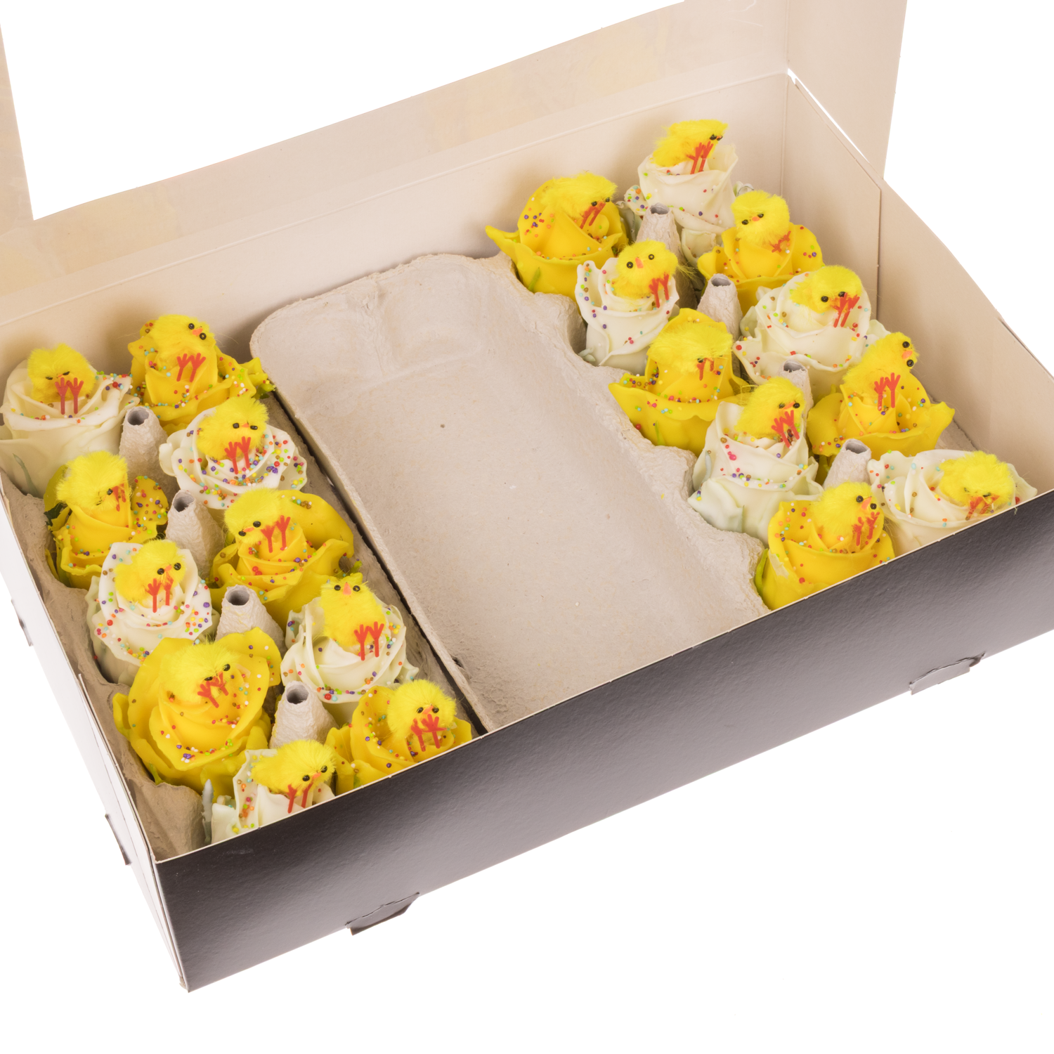 Rose wachs mix Choco Ostern Eier duftend