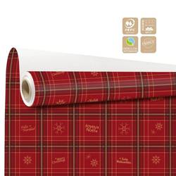 Papier Rolle 80cm 40m Glasgow Christmas rot