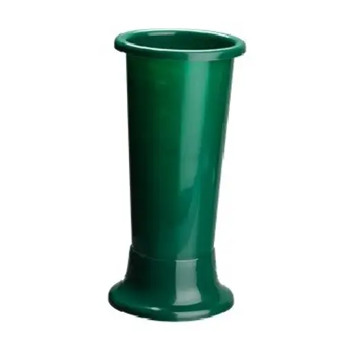 Kunststoff Vase Ideal grün D18cm H45cm